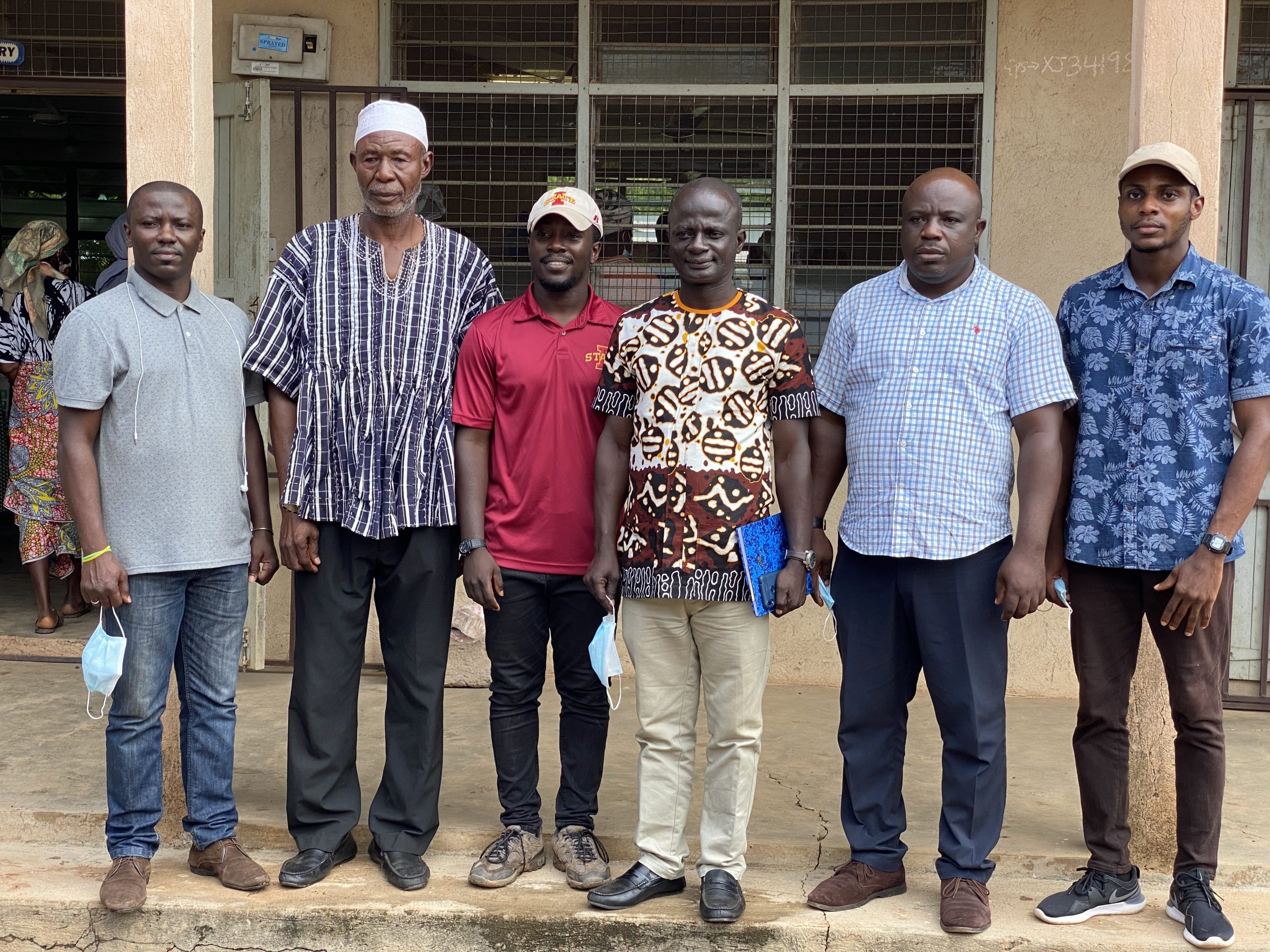 George Visits KNUST